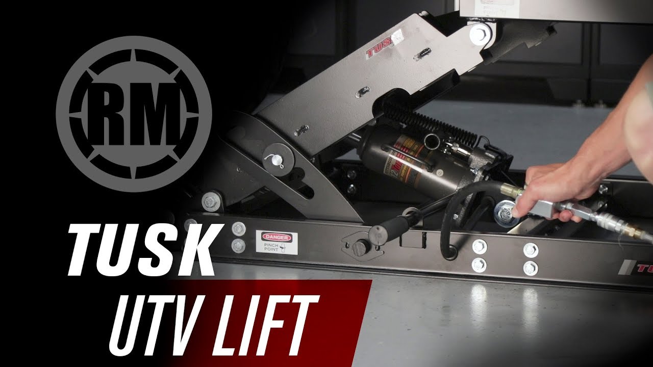 Tusk UTV Pneumatic/Hydraulic Lift YouTube