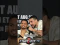 WTF Teofimo sings to Rolly Romero at presser😂