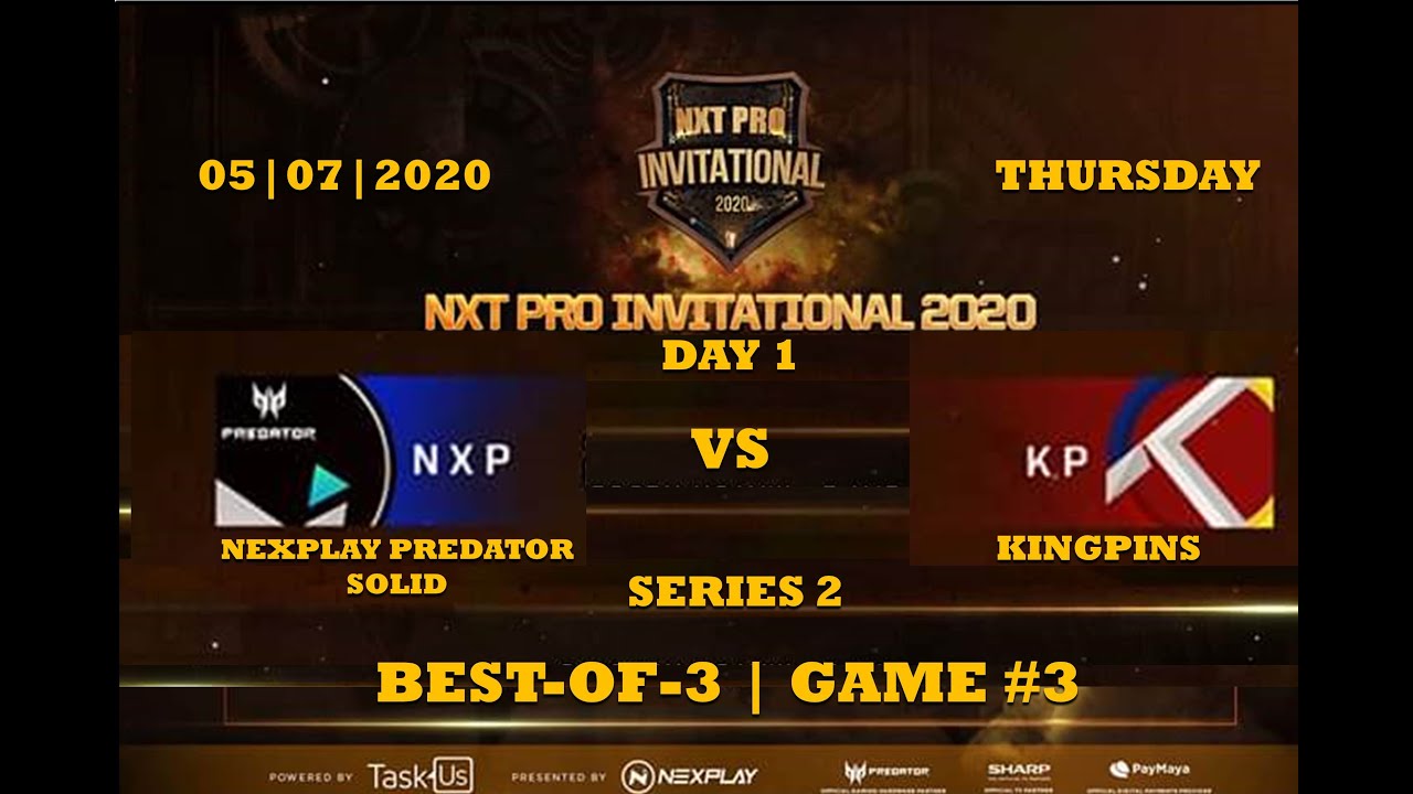 NEXPLAY PREDATOR SOLID vs KINGPINS | GAME #3 | NXT PRO INV 2020
