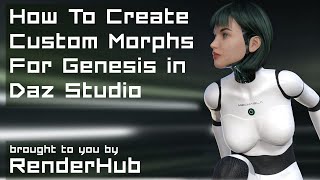 How To Create Custom Morphs For Genesis in Daz Studio