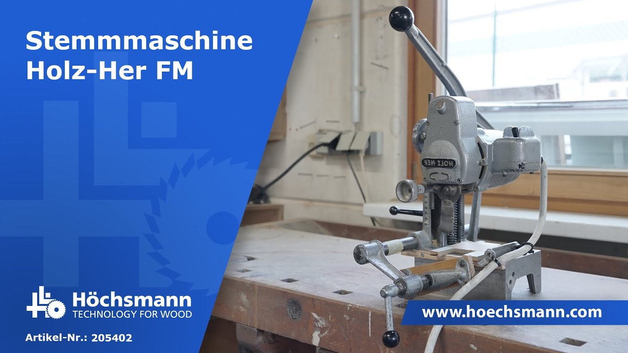 Stemmmaschine Holz-Her FM (Höchsmann Klipphausen)