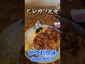 【ひれかつ定食】かつれつ庵　秋田県能代市