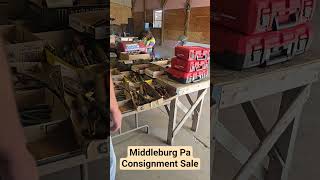 consignment sale @ Middleburg Pa #consignment #middleburg #farming #auction