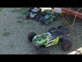 Rc bashing at the campground with my brother and nephew redcat arrma traxxas family