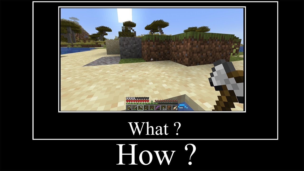 What How Meme in Minecraft - YouTube