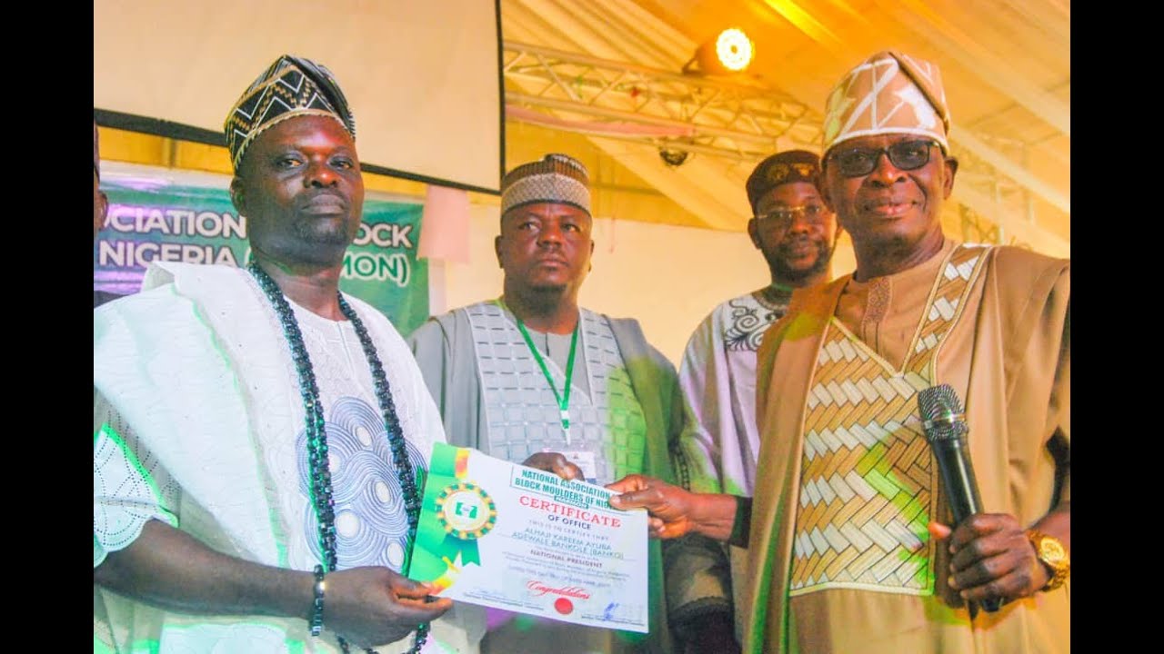 NABMON—Inauguration and Swearing-In Ceremony of New National Executives