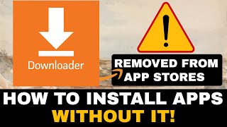 DOWNLOADER FIRESTICK INSTALL TOOL REMOVED FROM APP STORES & ANDROID TV!! screenshot 2