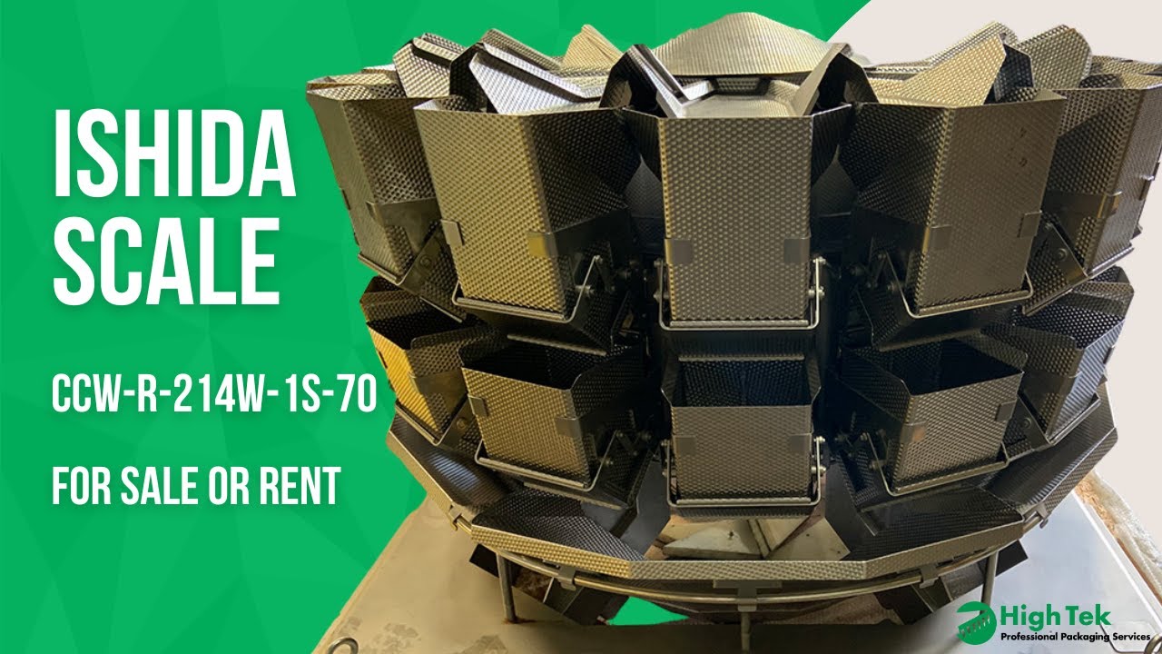 Ishida Scale CCW-R-214W-1S/70-WP FOR SALE OR RENT USED