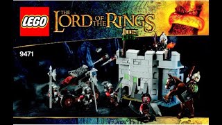 Instrucciones 9471 1 set Ejército Uruk Hai, lanzado en 2012 Lego