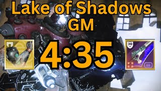 Lake of Shadows 2.0 GM in 4 Mins! (4:35 Platinum) (Payload skip POV)