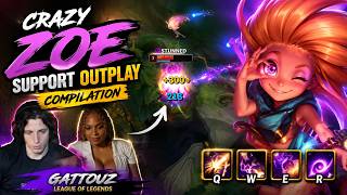 CRAZY Zoe Support Outplay Compilation | Gattouz League of Legends