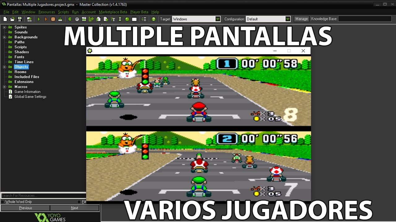 Multipadd Player Screen Como poner varias Pantallas Multiple Jugadores - YouTube