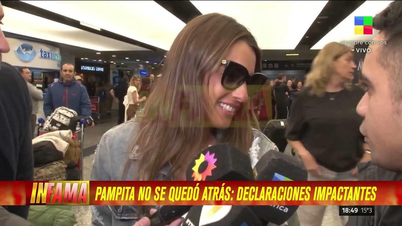 🔥PAMPITA VOLVIÓ DE IBIZA SOLTERA Y HABLÓ DE TODO: 