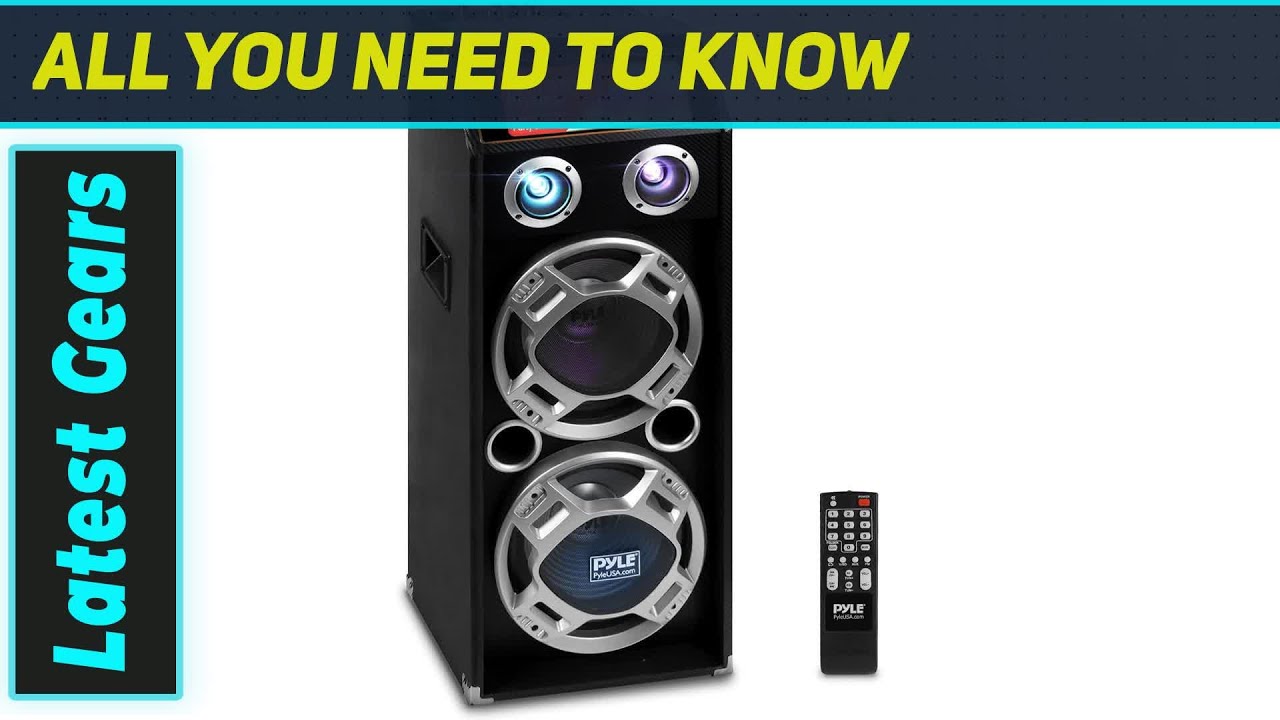 Pyle 1000W PA Speaker: Best Portable Bluetooth Sound?