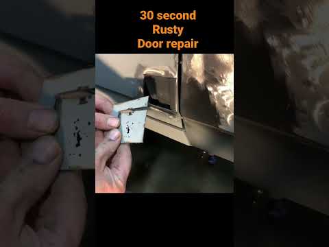 Rusty door repair 1968 Pontiac Firebird