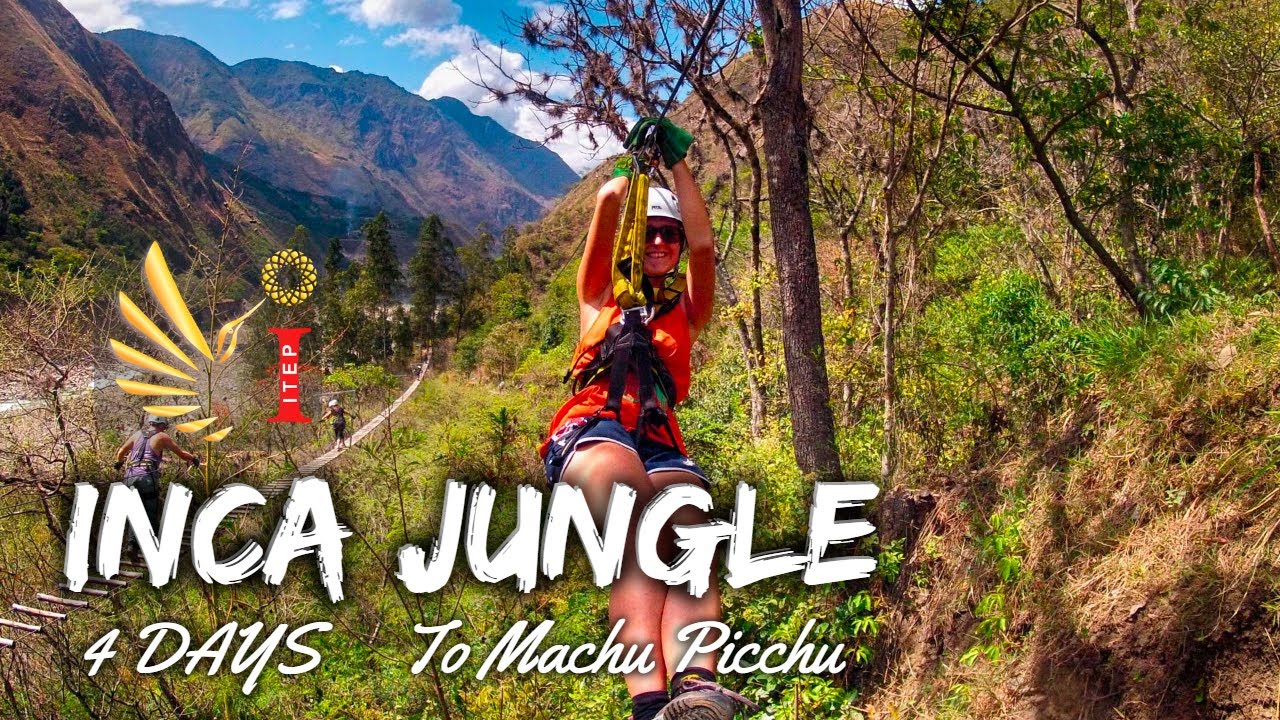 Inca Jungle Trek to Machu Picchu in 4 Days / 3 Nights
