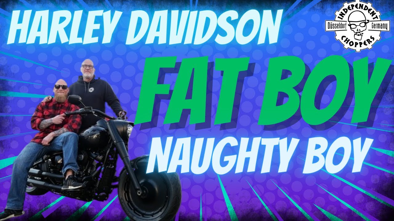 Indepedent Choppers - FAT BOY - CUSTOM - ⚡️RIDEHARD⚡️
