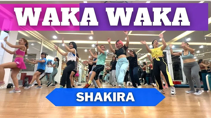 Waka Waka DANCE WORKOUT #danceworkout #cardiodance #zumbadance #shakira #dietdance