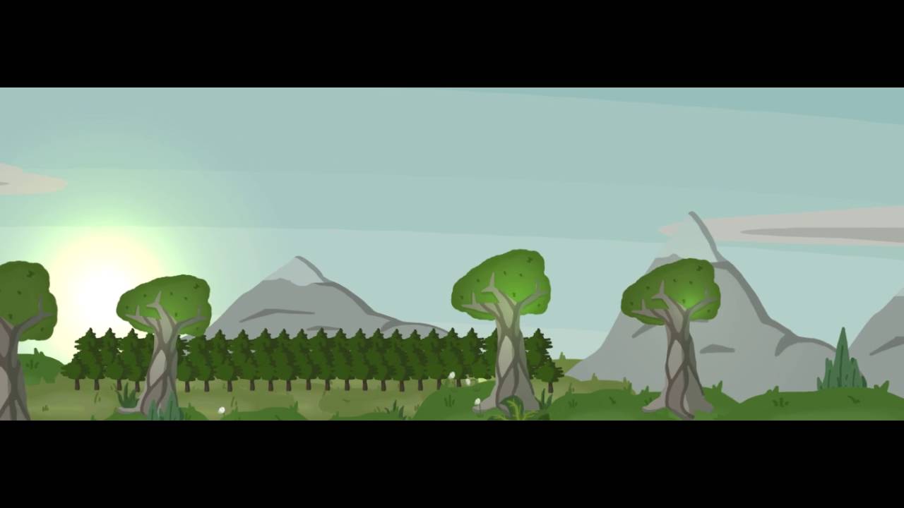 forest scene - YouTube