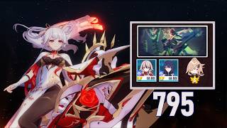 [RL Abyss] 795 - Flame Chaser : Mobius [Bleed Buff] - S Chenxue - 526D - Honkai Impact 3rd