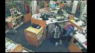 Police search for suspected CVS robbers