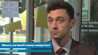 Where is Jon Ossoff's money coming from?