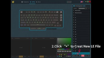 SKYLOONG keyboard RGB customization video guide