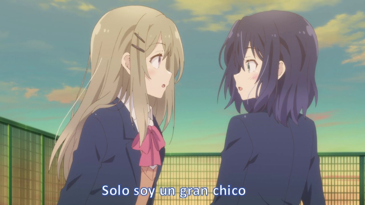 esse anime é uma gracinha 🥺🥺 #adachitoshimamura #lesbian #alightmoti