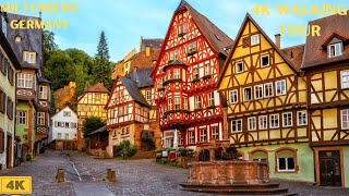 Miltenberg Germany 4K walking tour. Discover this historic medieval village and all it has to offer!
