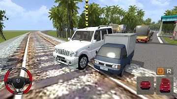 Mahindra Scorpio CAR MOD FOR BUSSID - Bus Simulator Indonesia Gameplay 😲🎧