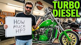 John Deere Harley Motorcycles Goes to the Dyno