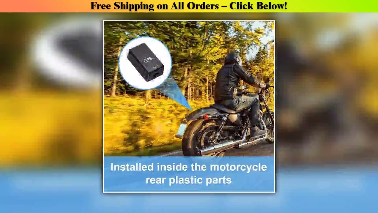 Car GPS Tracker GF07 Vehicle GPS Locator Strong Magnetic Real-time GPS Tracking Device Anti-lost