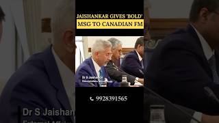 Big, Clear-Cut Message’ | EAM Jaishankar Echoes PM Modi’s Optimism in Talks with Canadian FM |