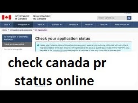 This video will gives you idea how can find current update of your pr visa facebook link https://m.facebook.com/?_rdr#!/profile.php?ref=bookmarks usa job...