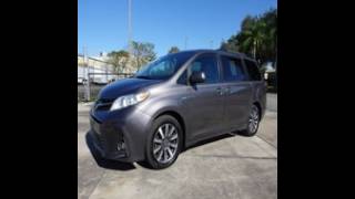 SOLD 2018 Toyota Sienna XLE AWD Meticulous Motors Inc Florida For Sale