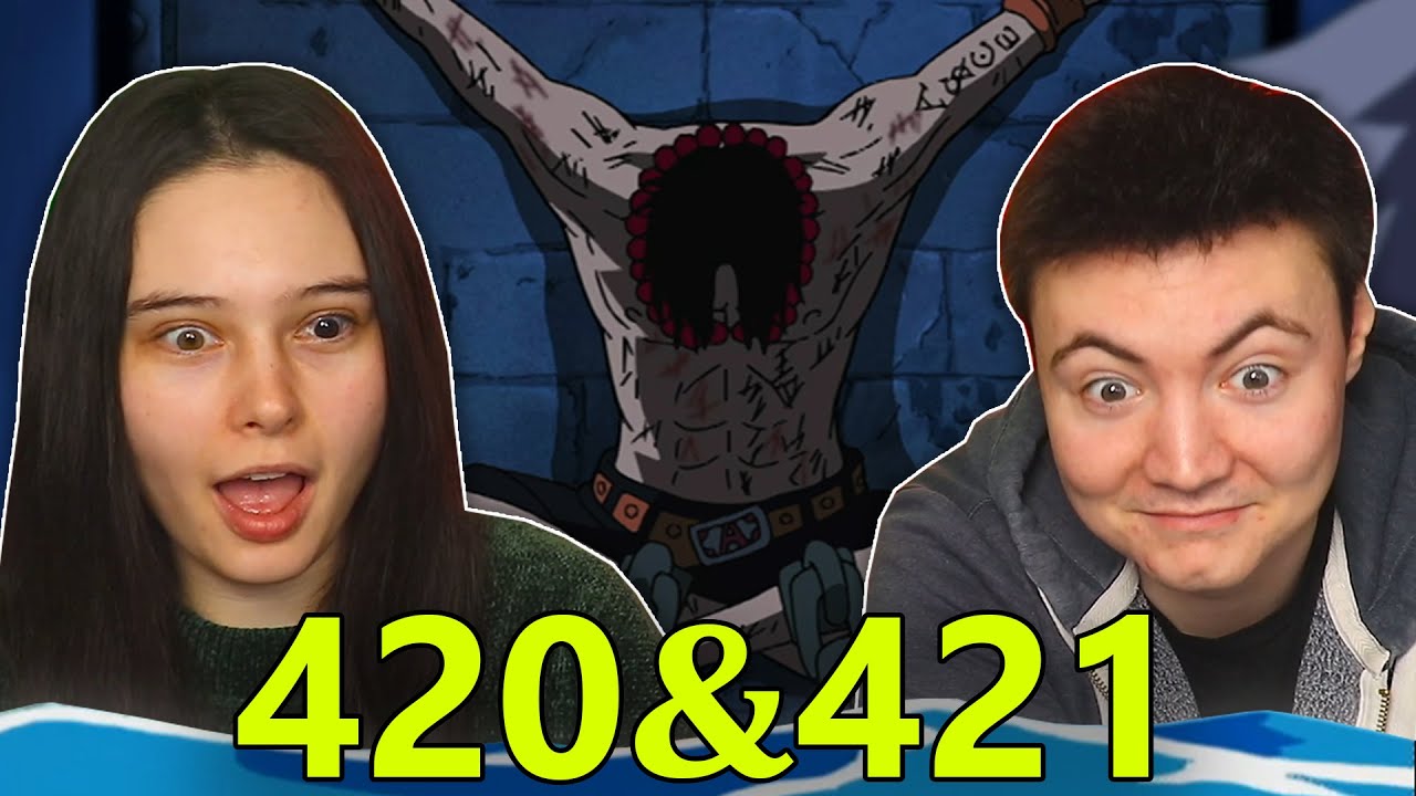 One421 ACE'S FATHER IS WHITEBEARD?👒 One Piece Ep 420 & 421 REACTION & REVIEW ...
