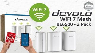 devolo WiFi 7 Mesh BE6500 3-Pack - 7 Mesh WiFi Router for Home - Plug and Play - Unboxing