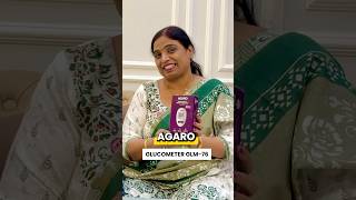 Monitor Your Blood Sugar Instantly with the Agaro Glucometer 🤩 #neelamkukreja #shorts #ytshorts