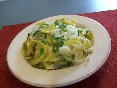 Southern Style Summer Squash and Onions