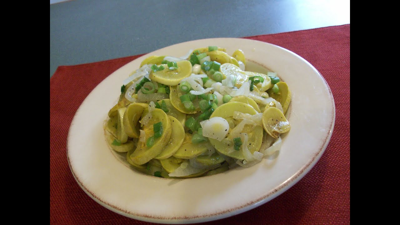 Southern Style Summer Squash and Onions YouTube