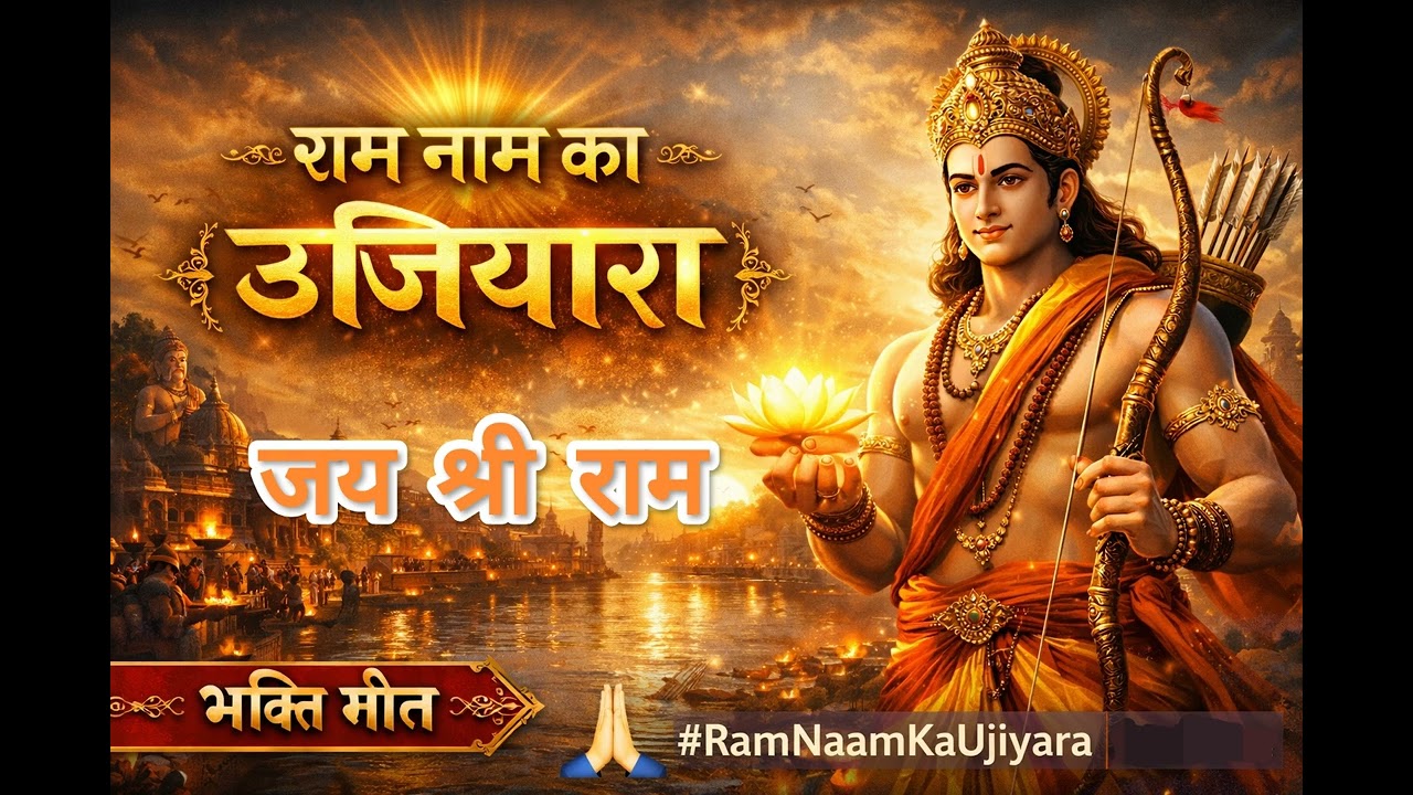 राम नाम का उजियारा 🙏🙏| मन को शांति देने वाला श्री राम भक्ति गीत 2026 (Official Song)