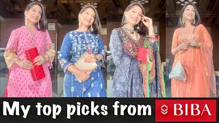 Best buy from biba upcoming season | Review & try on haul | hindi