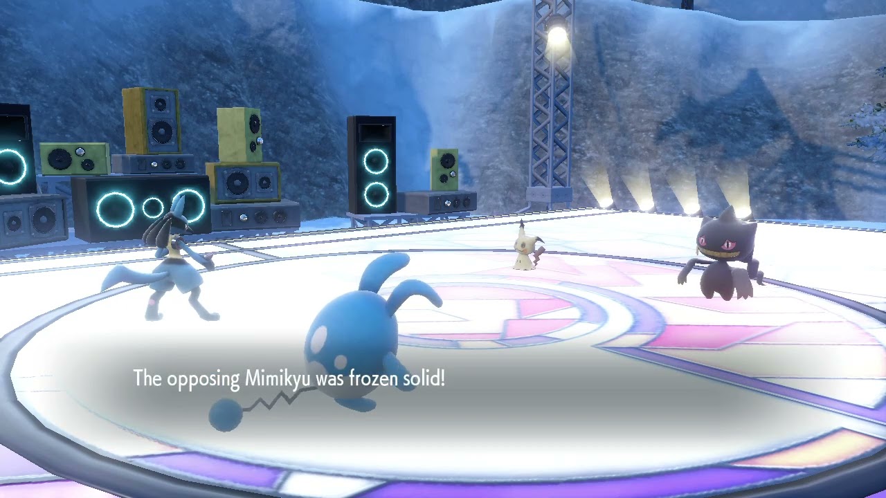 Frozen Mimikyu Form Change