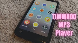 TIMMKOO MP3 Player with Bluetooth Review | Full Touchscreen Mp4 Mp3 Player with Speaker