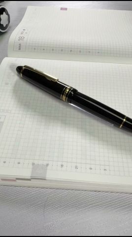 How to write with Montblanc 146 Curved nib ( solved) - Now