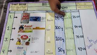 How to explain bill project ☺️👌class 5th