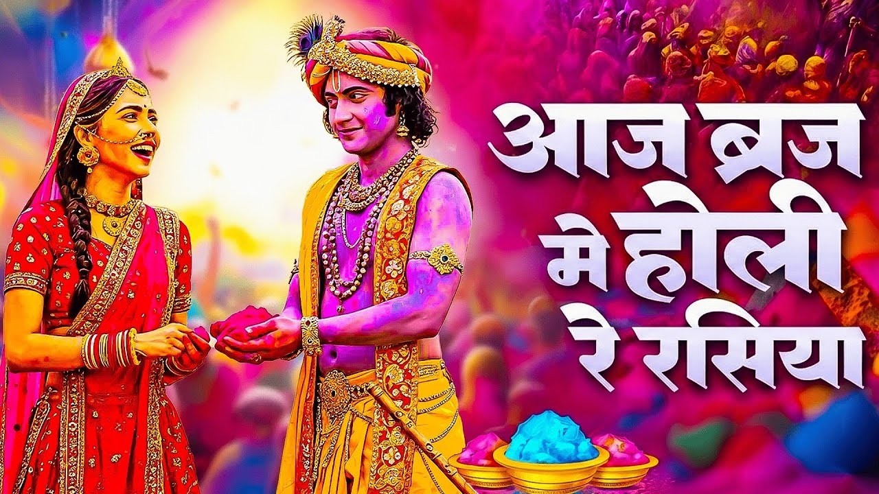 Vrindavan Mein Ude Re Gulal वृन्दावन में उड़े रे गुलाल कह दो राधा रानी से Holi Bhajan #holi