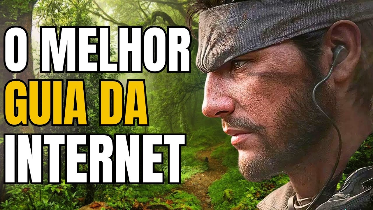 METAL GEAR SOLID 3! O MELHOR GUIA DA INTERNET!