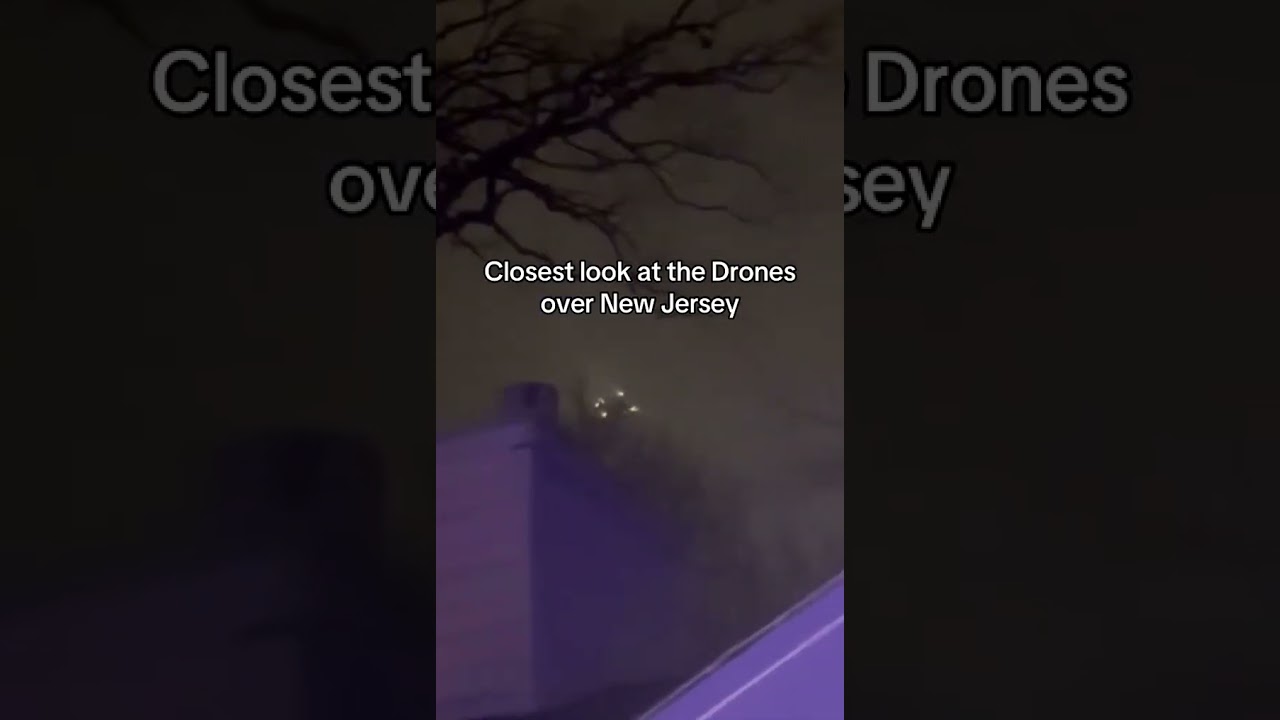 drones over New Jersey. They are low flying, slow