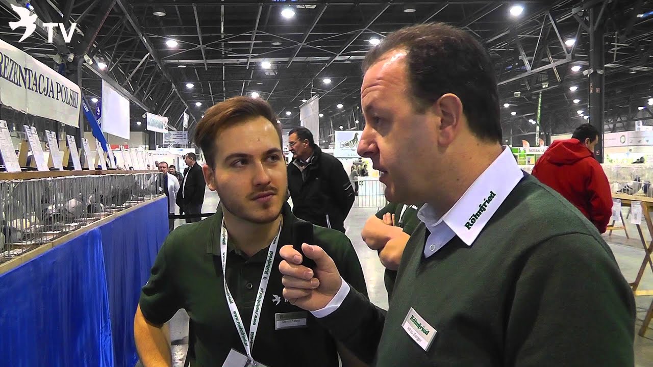 Alfred Berger auf der EXPOGołębie in Polen 2016 (Brieftauben)